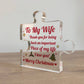 Gifts For Wife Thank You Important Piece Of My Life Wife Gift