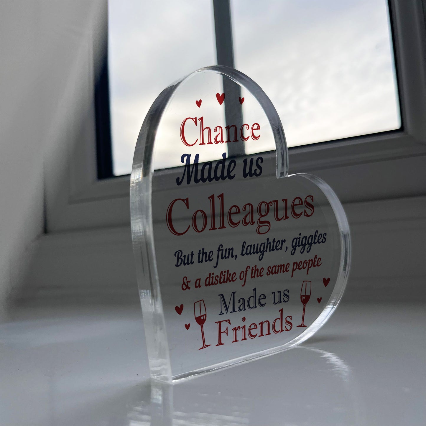 Gift For Colleague For Biirthday Christmas Acrylic Plaque Funny