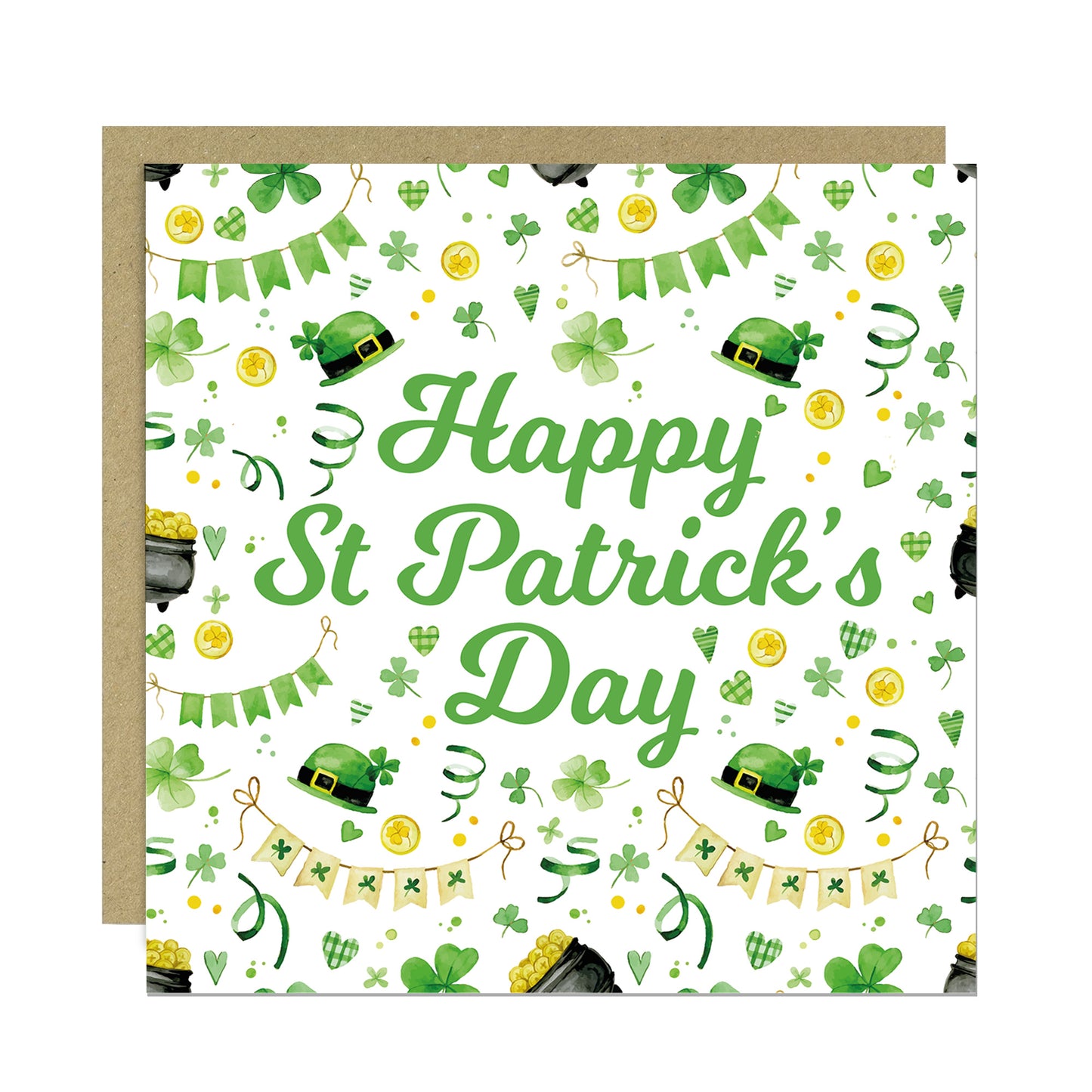 St Patricks Day Card Pack of 12 Card Multipack Happy St Patricks