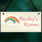 Bedroom Decor Personalised Signs for Children Kids Nursery