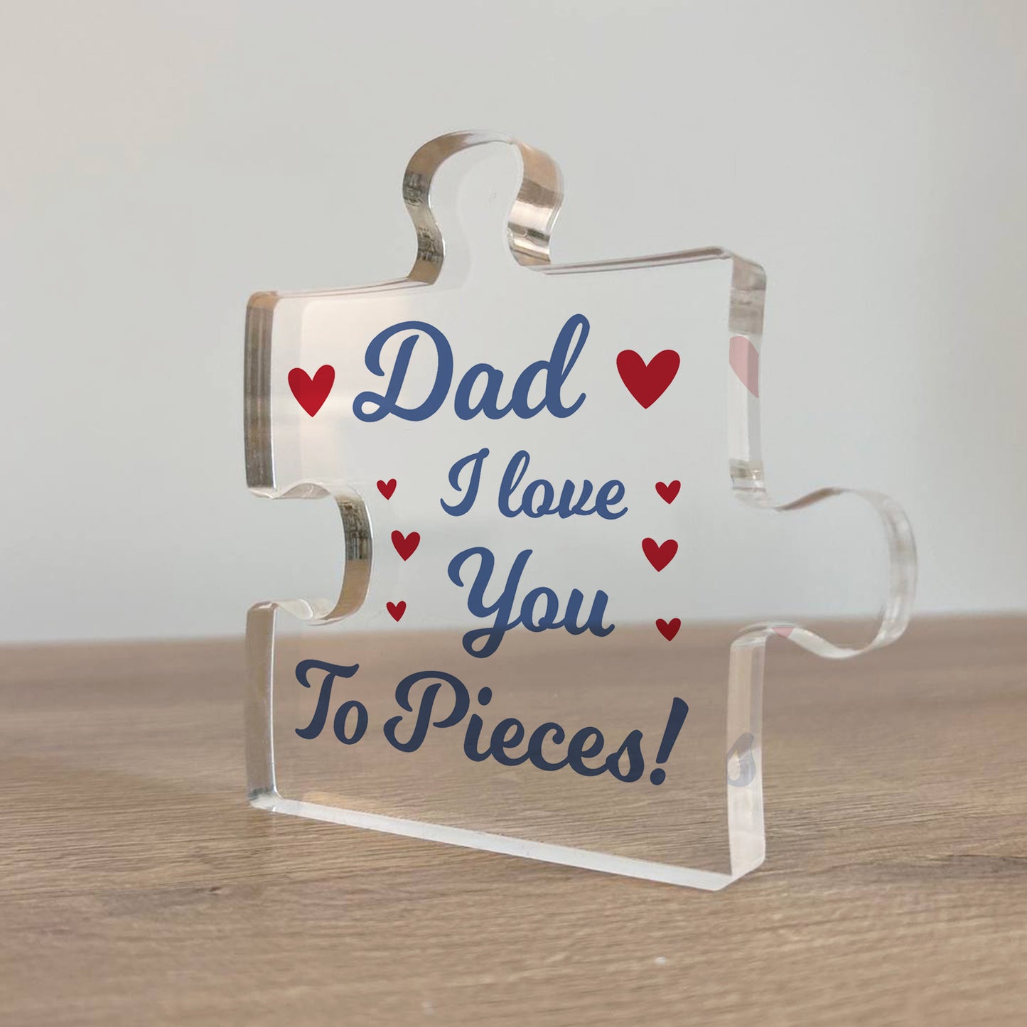 Gift For Dad I Love You To Pieces Gift From Daughter Son