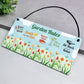 Garden Sign For Outside Hanging Plaque Novelty Garden Rules Sign