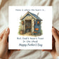 Funny Fathers Day Card For Dad From Daughter Son Kids