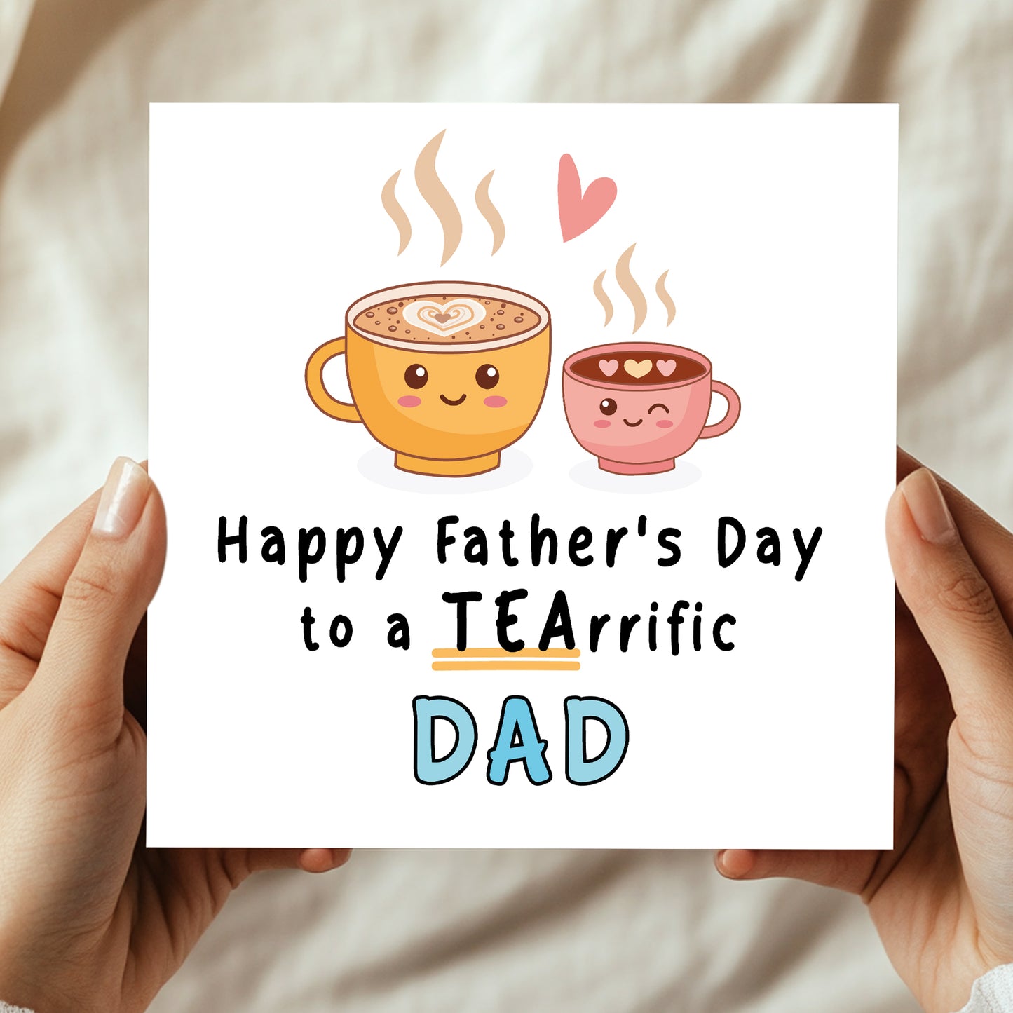 Fathers Day Card For Dad With Kraft Envelope Teariffic Dad Card
