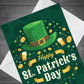 Happy St Patricks Day Greetings Card For Friends Family Mum Dad