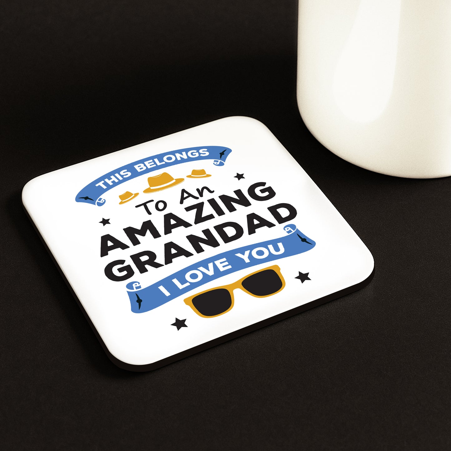 Amazing Grandad Mug and Coaster Set Gift For Fathers Day