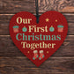 Our First Christmas Together Tree Bauble Couple Gifts Boyfriend