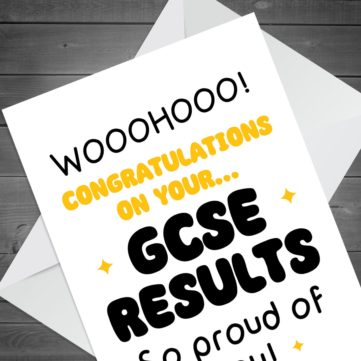 Congratulations Card For Results Day Fun GCSEs Card For Daughter