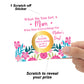 Mothers Day Pregnancy Scratch Off Card for Mum New Grandma