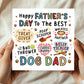 Happy Fathers Day Card From The Dog Fathers Day Card For Dad