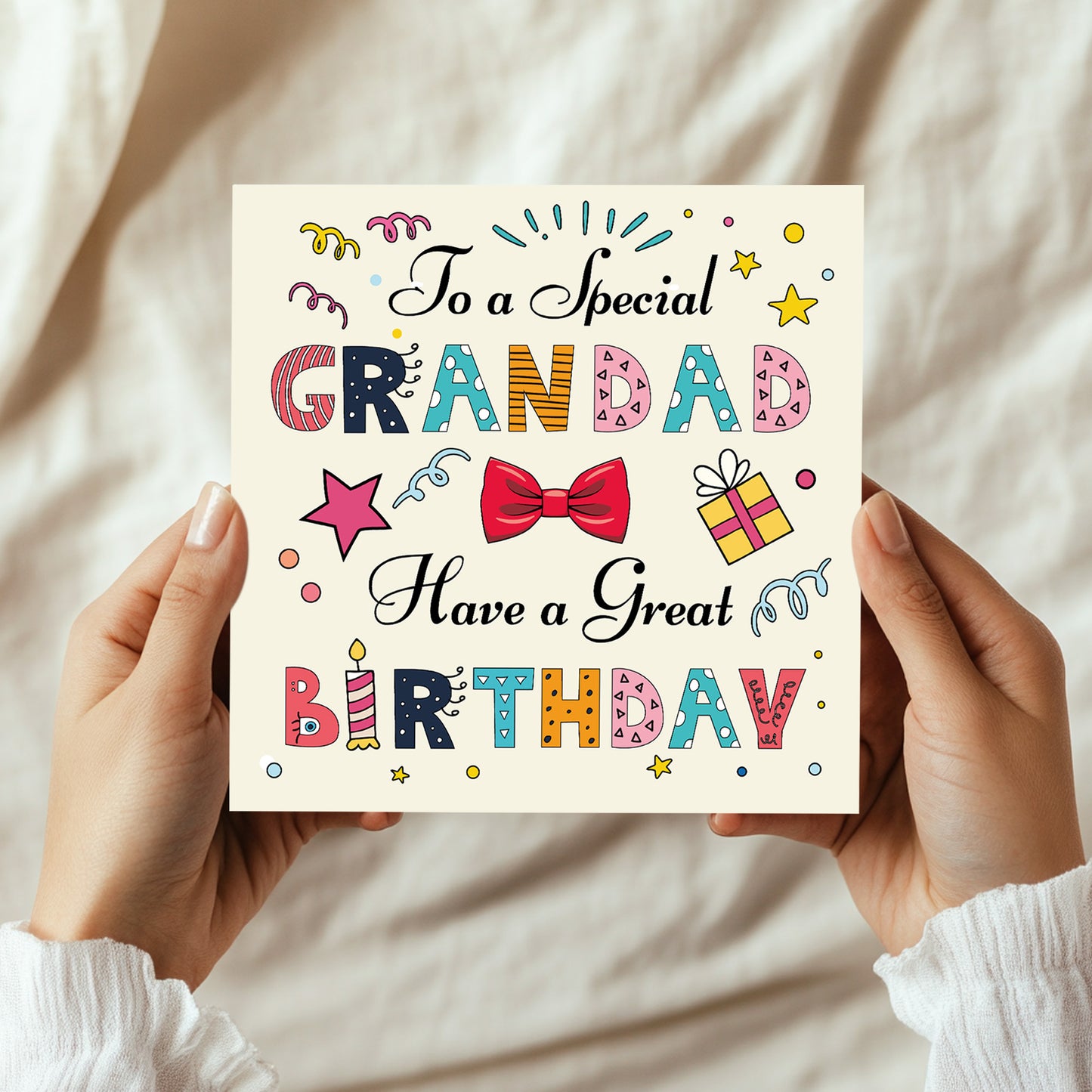 Grandad Birthday Card Happy Birthday Card For Grandad For Him