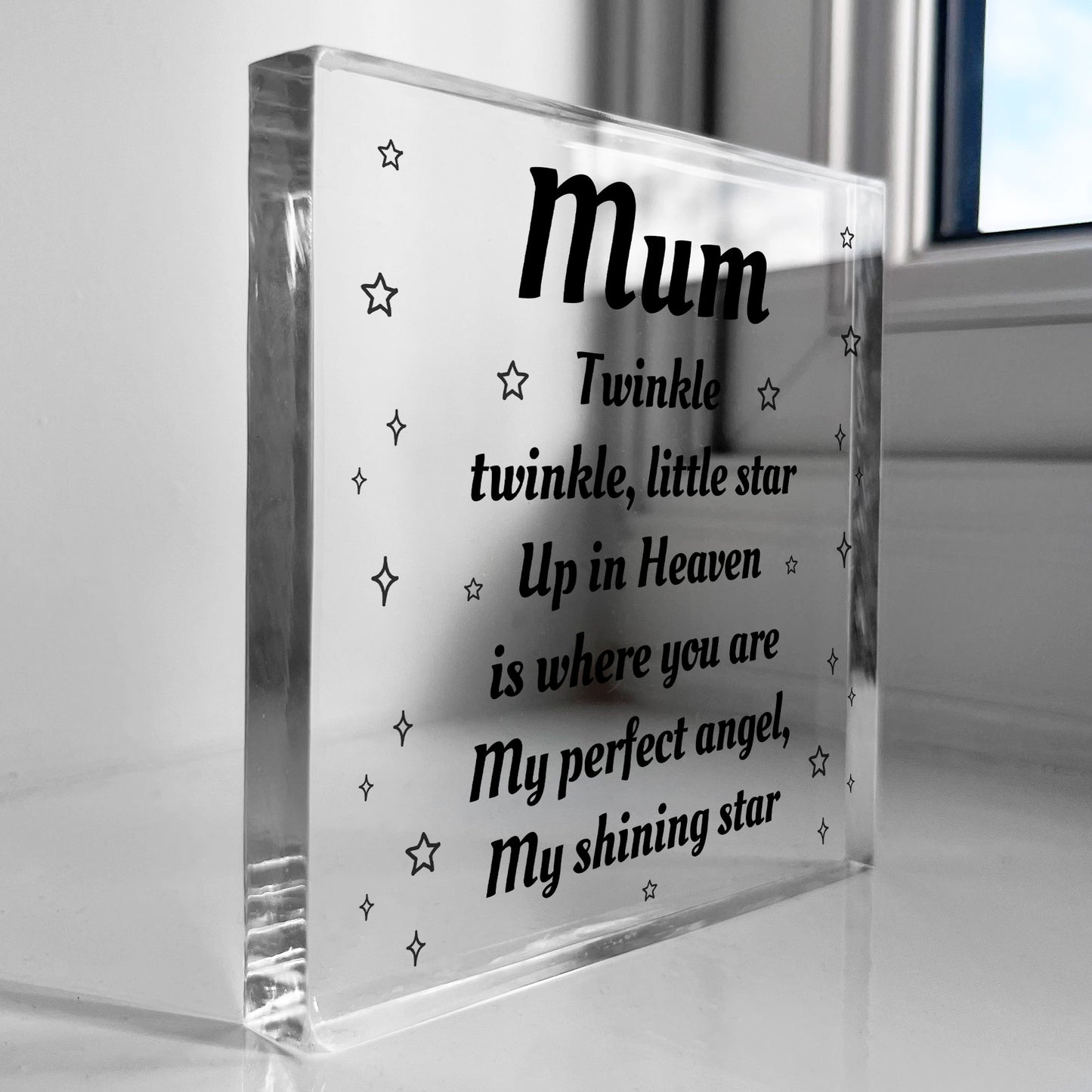 Mum Memorial Plaque For Mothers Day Birthday In Memory Plaque