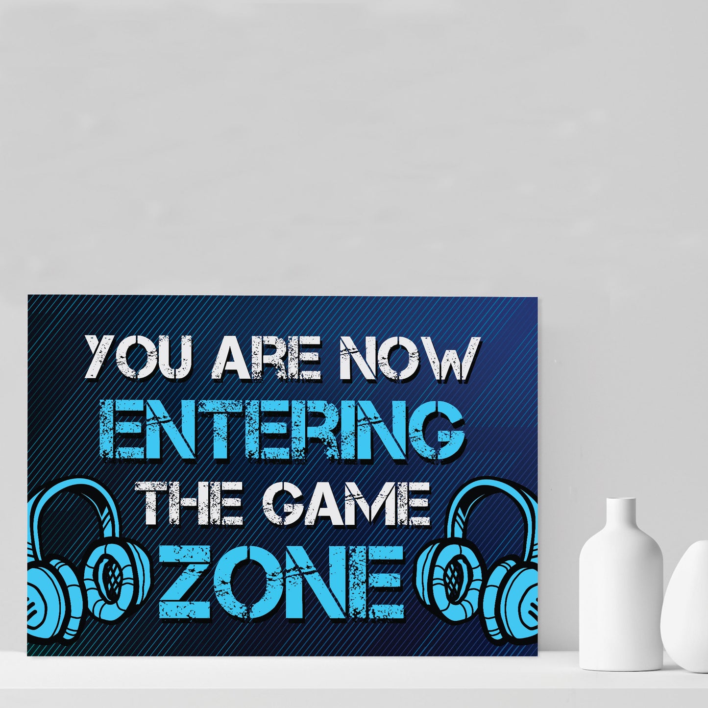 Gaming Sign Wall Art For Boys Bedroom Games Room Gamer Gift
