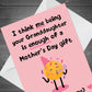 Funny Mothers Day Card For Nan Joke Nan Card Nan Card