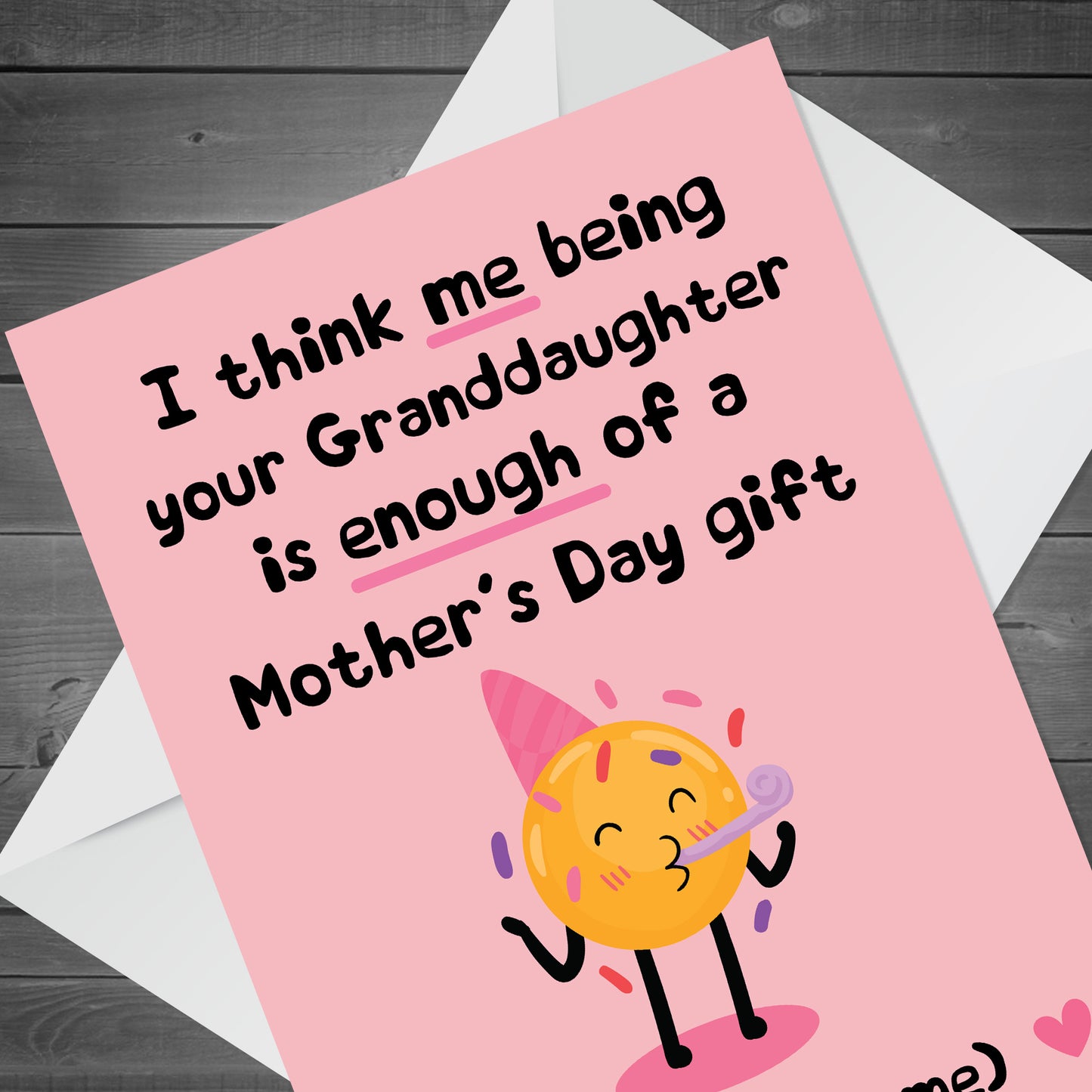 Funny Mothers Day Card For Nan Joke Nan Card Nan Card