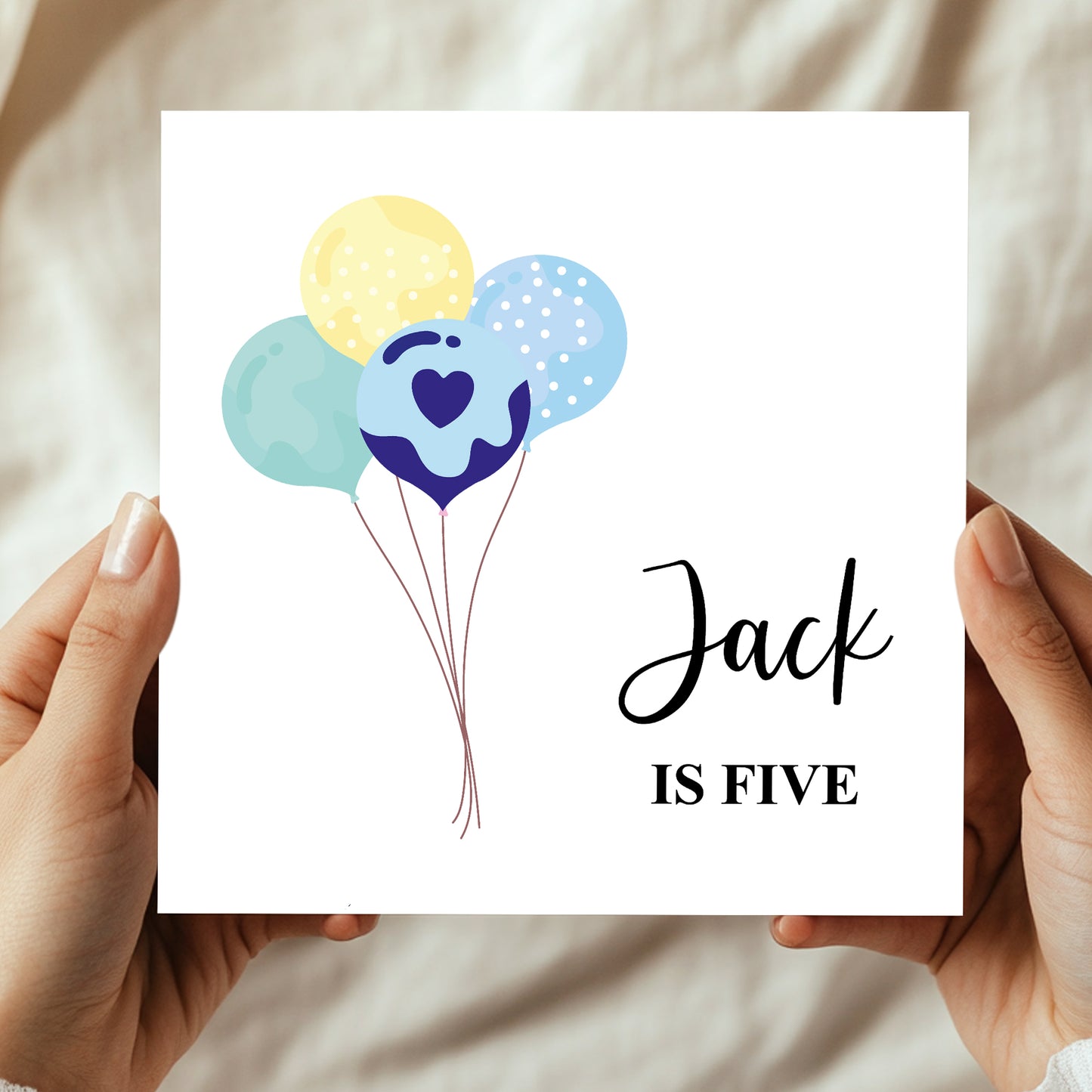 5th Birthday Card For Son Grandson Nephew Brother Personalised