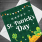 St Patricks Day Card Happy St Patricks Day Card St Paddys Day