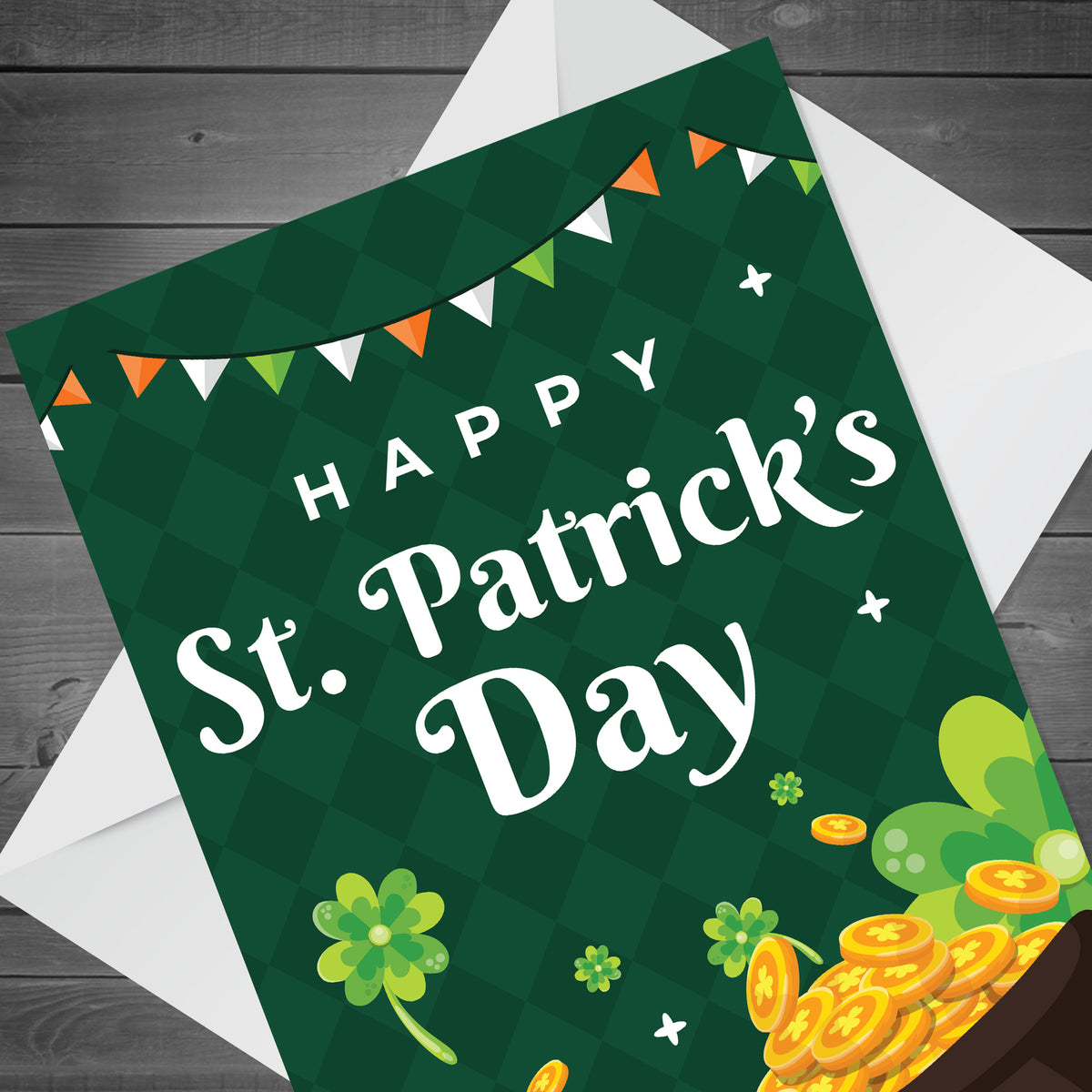 St Patricks Day Card Happy St Patricks Day Card St Paddys Day