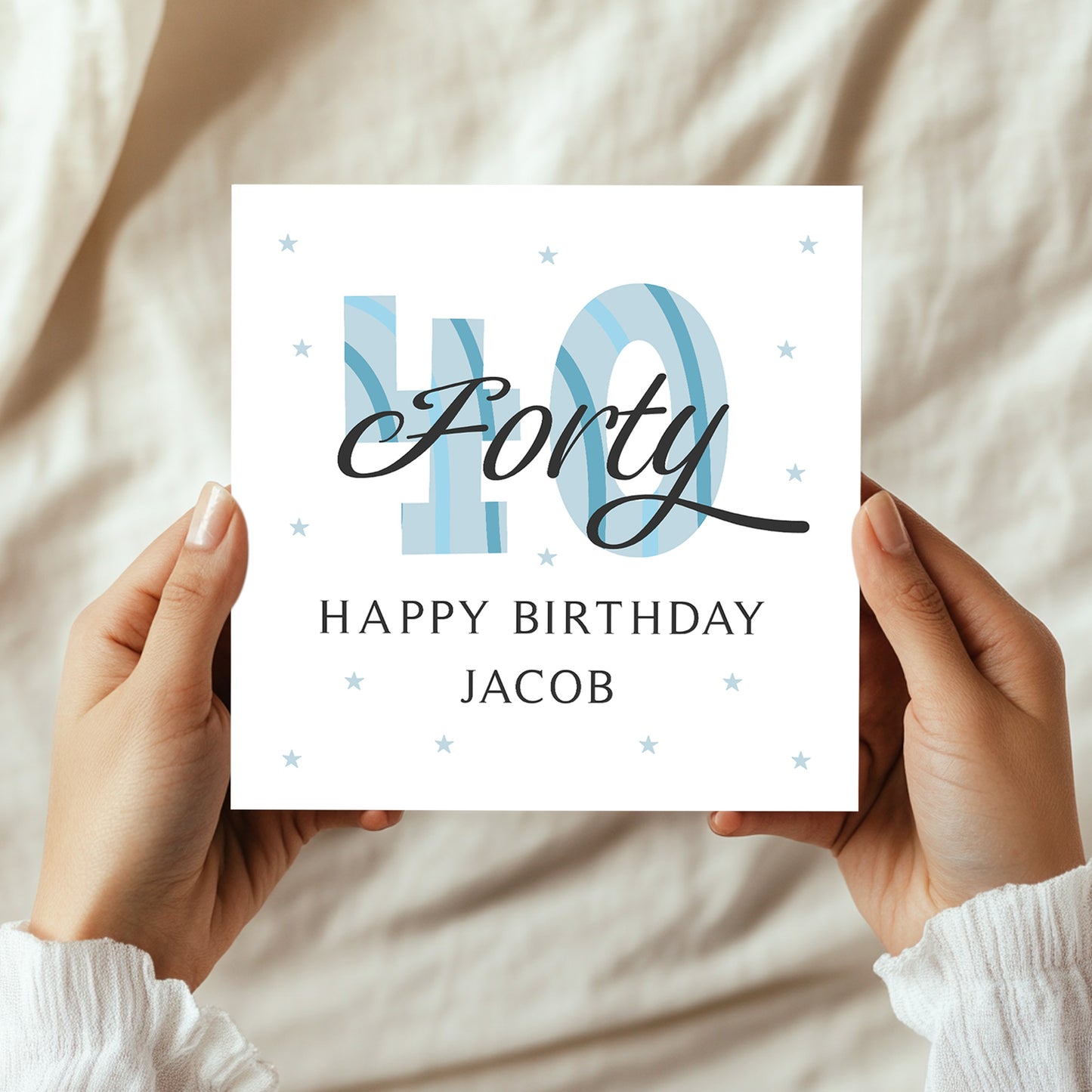 Personalised 40th Birthday Cards For Men Dad Son Brother Uncle