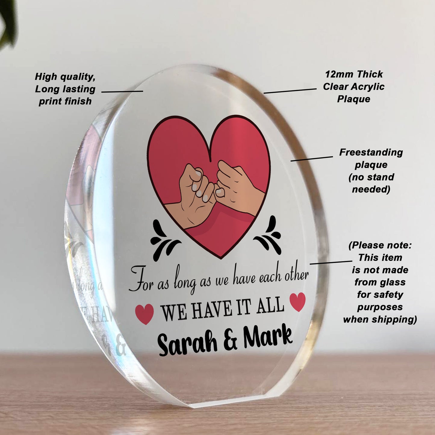 Personalised Couples Gift For Boyfriend Girlfriend Husband Wife