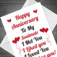 Anniversary Card For Husband Wife Girlfriend Boyfriend Soulmate