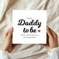 Daddy To Be Valentines Card Valentines Card From Bump