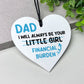 Funny Joke Dad Gift From Daughter Daddys Little Girl Plaque