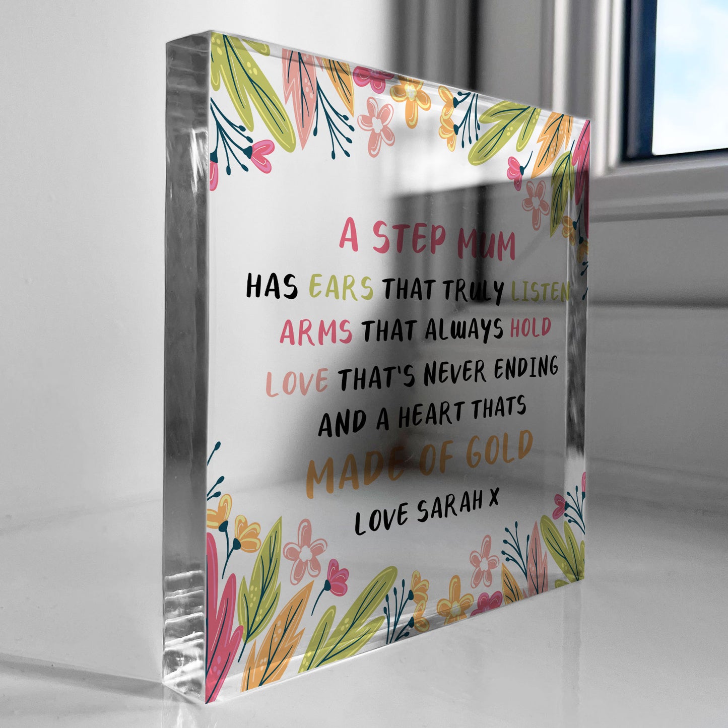 Personalised Stepmum Birthday Gifts Step Mum Presents