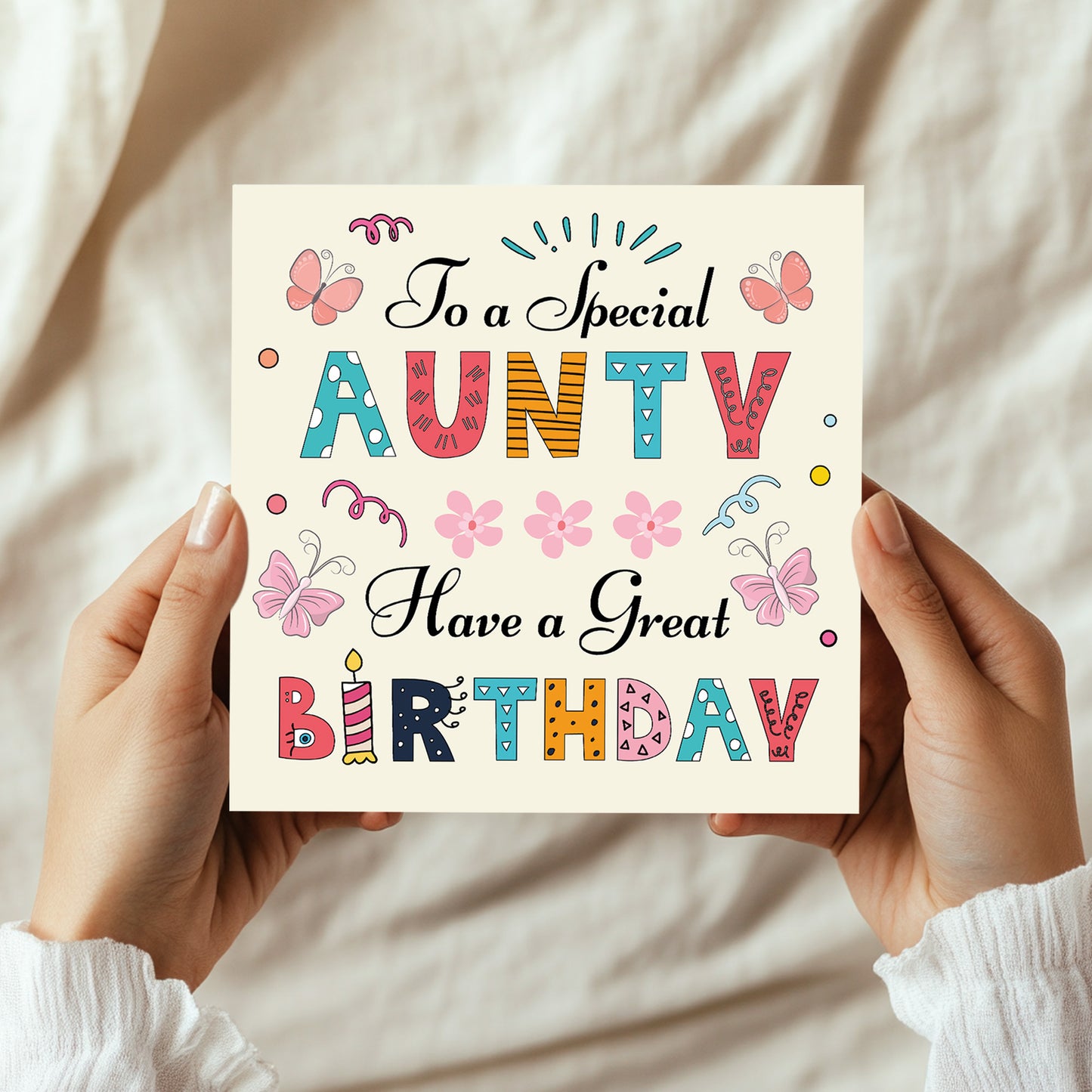 Aunty Birthday Cards Happy Birthday Card For Aunty Birthday Card