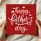 Fathers Day Card, Card For Dad From Daughter Son, 145 x 145mm