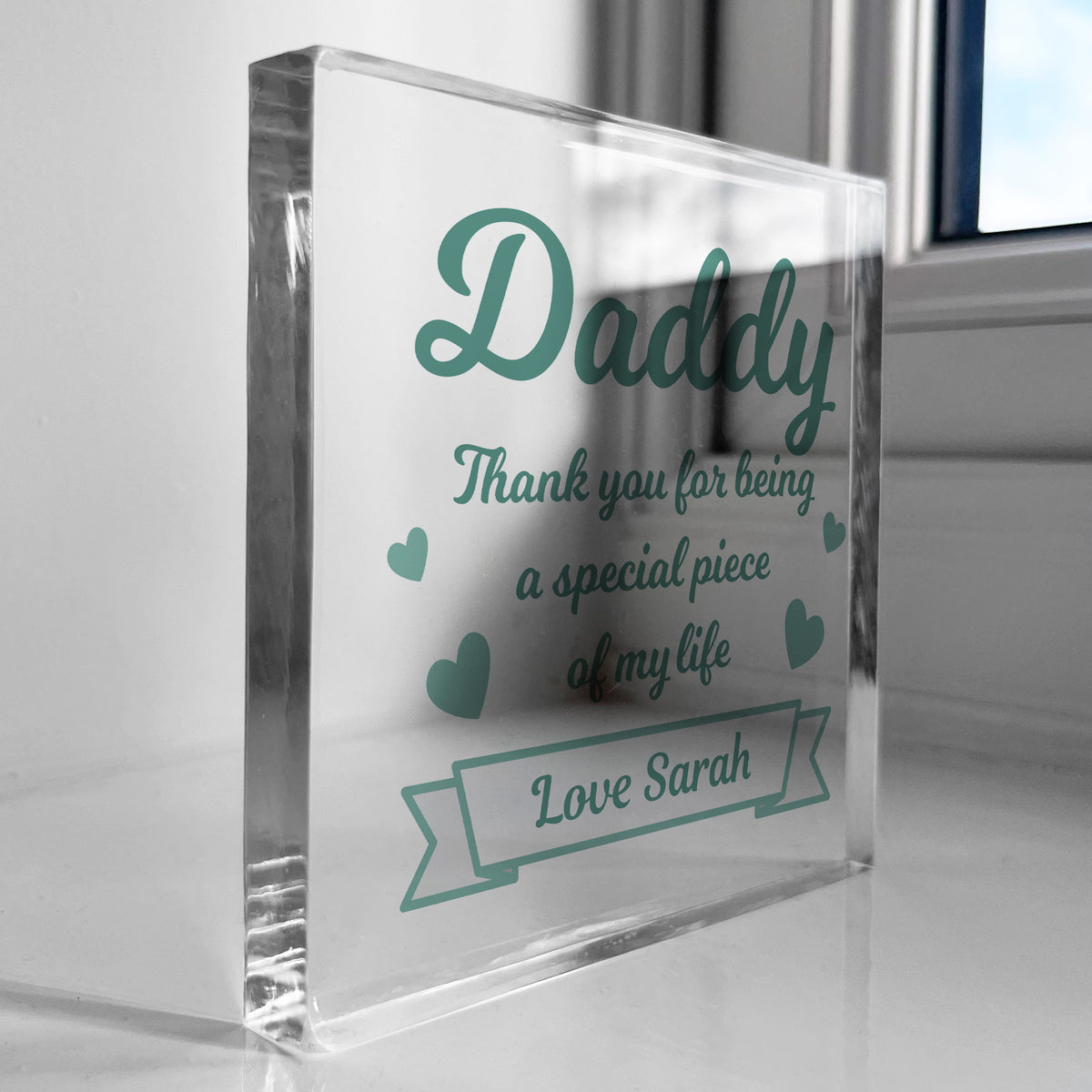 Personalised Daddy Thank You Special Gift For Him Fathers Day