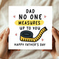 Fathers Day Funny Card For Dad From Daughter Son Novelty Joke