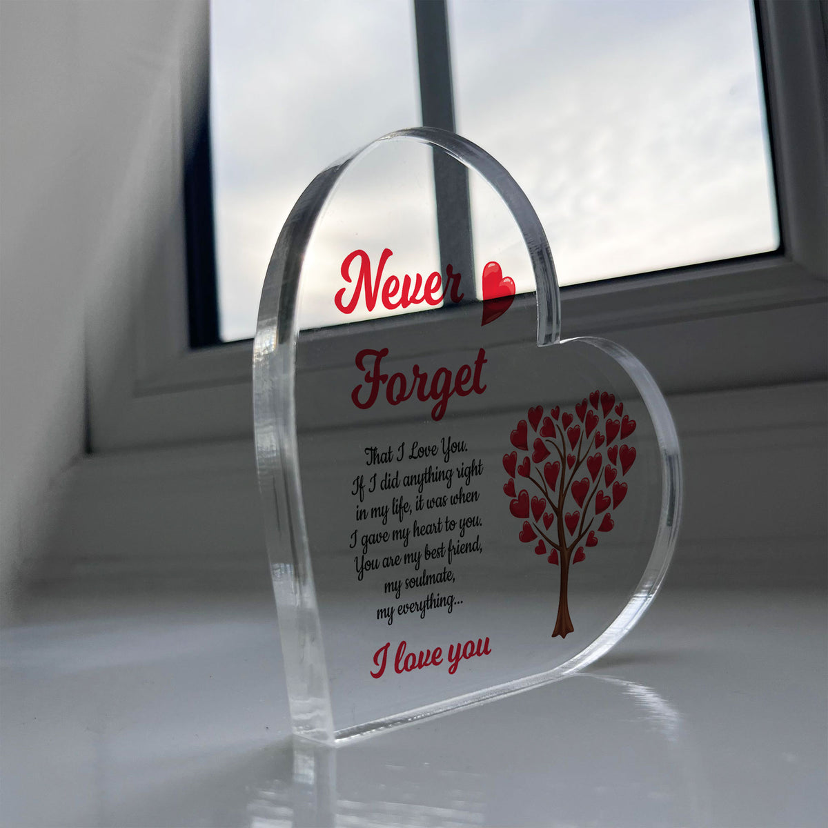 I Love You Gift For Boyfriend Girlfriend Husband Wife Soulmate