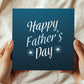 Happy Fathers Day Card With Kraft Envelope Novelty Dad Card