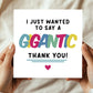Thank You Card Gigantic Thank You Card For Teacher Volunteer