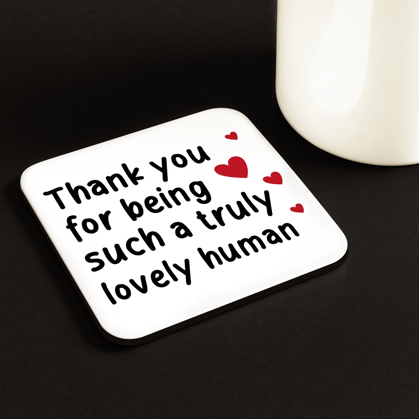 Thank You Gift Coaster For Colleague Teacher Friend Mentor