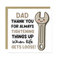 Dad Multipack of 6 Greetings Cards For Fathers Day Birthday