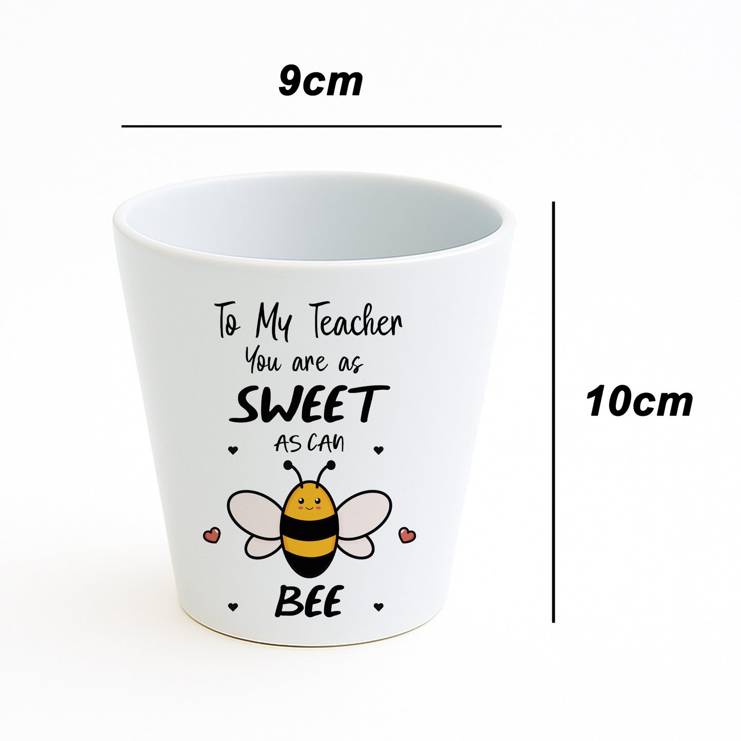 To My Teacher Thank You Gifts For Teacher Plant Pot 10cm x 9cm