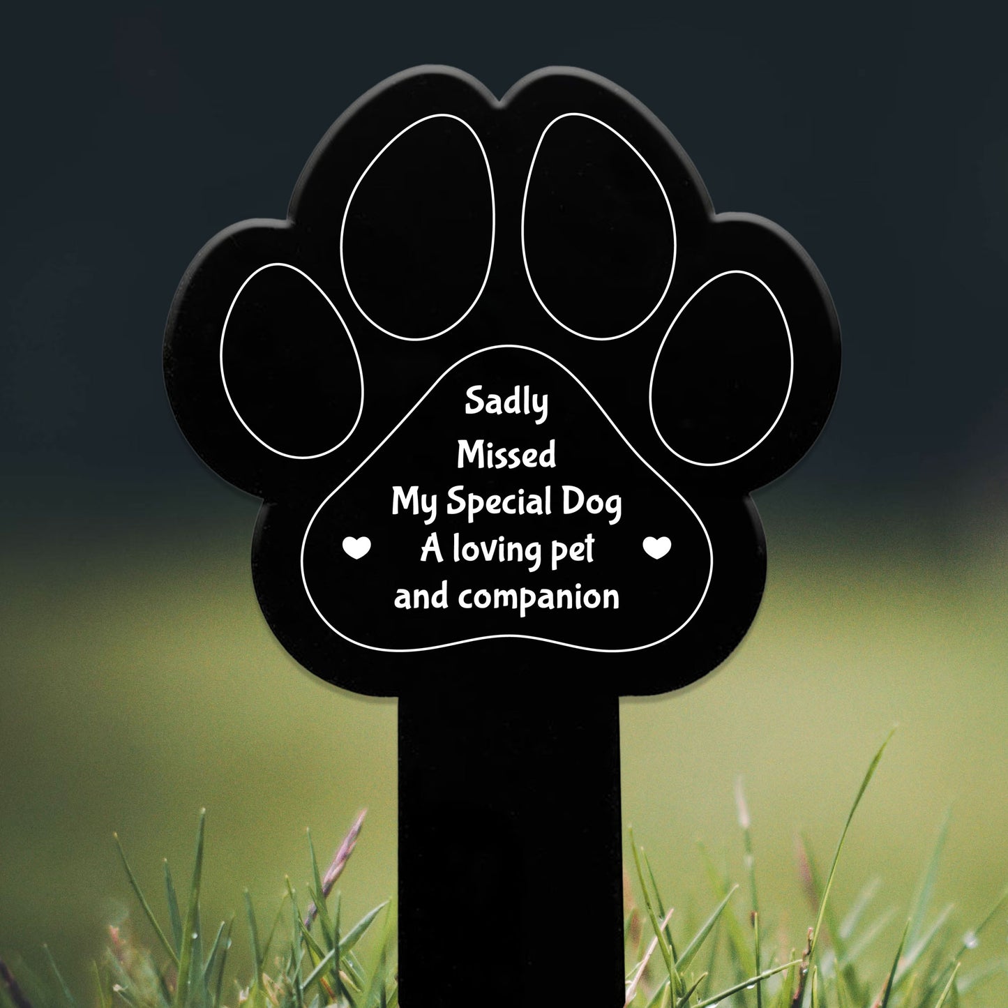 Memorial Plaques For Dog Pet Memorial Plaques For Garden Acrylic