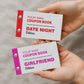 Gift For Girlfriend Bundle of 2 Coupon Books Date Night
