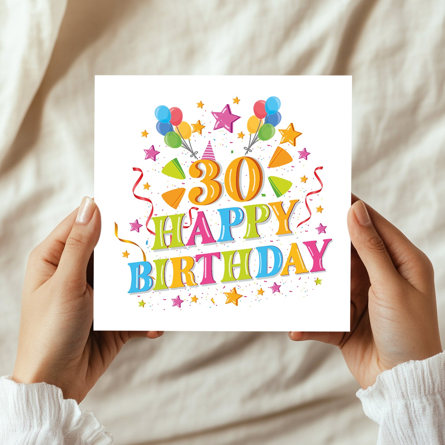 30th Birthday Card For Daughter Sister Auntie Friend Milestone