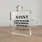 NANNY GIFT For Birthday Christmas Acrylic Puzzle Piece Thank You