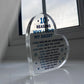 Daddy Gifts From Son Father And Daughter Gifts Acrylic Heart