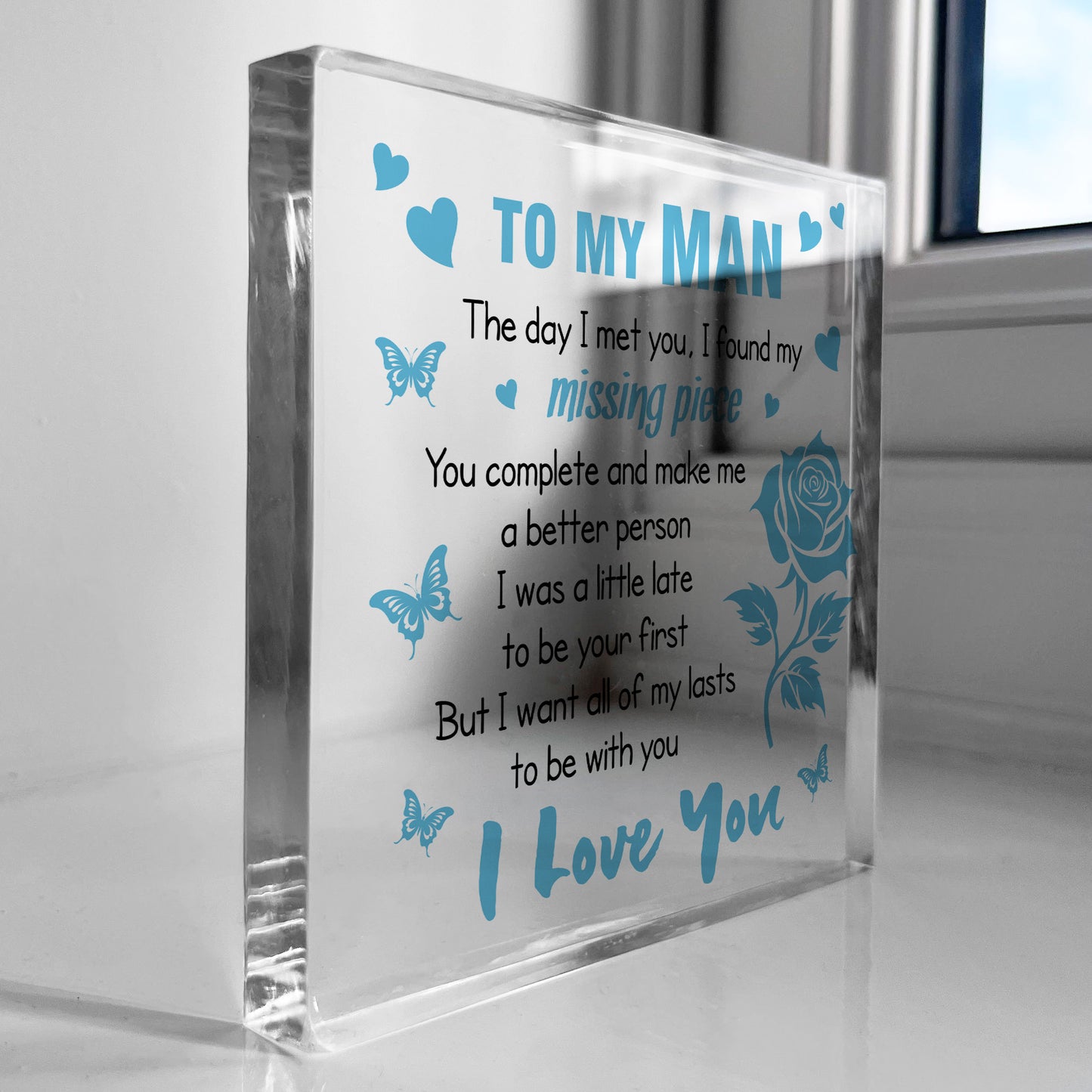 To My Man Gift For Boyfriend Husband Christmas Birthday Gift
