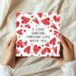 Valentines Day Card, I Love Dancing Through Life With You