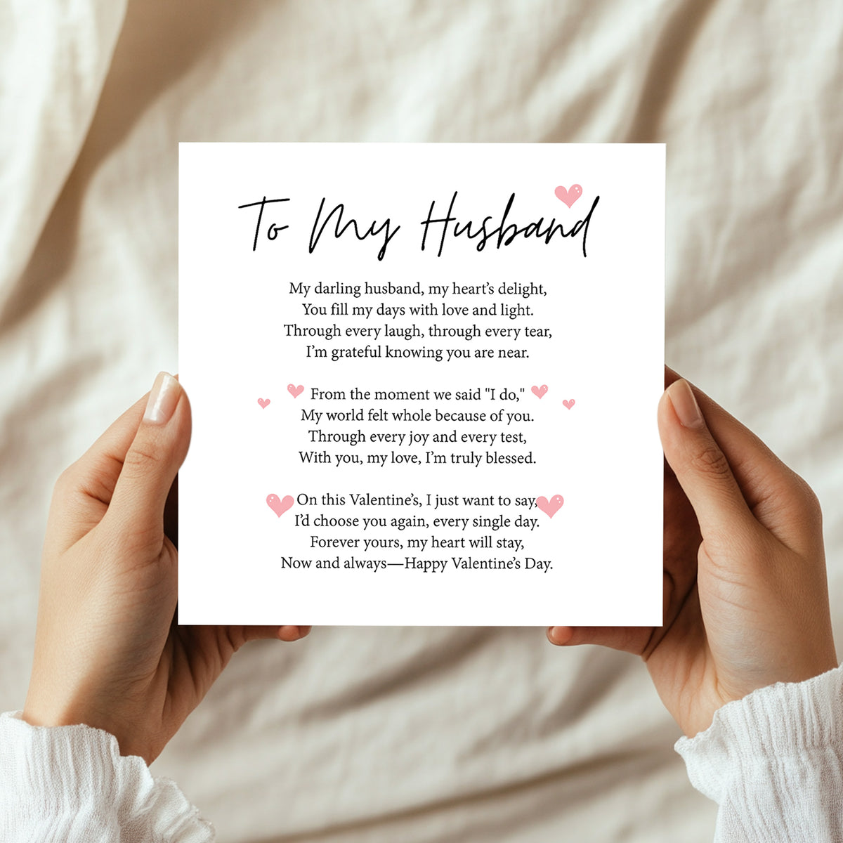 Valentines Card For Husband Valentines Card For Him