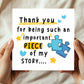 Thank You Card For Teachers Teaching Assistant Appreciation Card