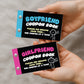 Couples Coupon Book Bundle of 2 For Boyfriend and Girlfriend