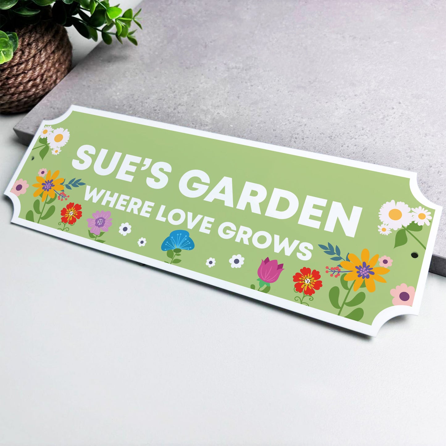 Garden Welcome Signs Personalised Outdoor Garden Shed Sign Yard
