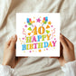 40th Birthday Cards for Women Birthday Card For Friends Family
